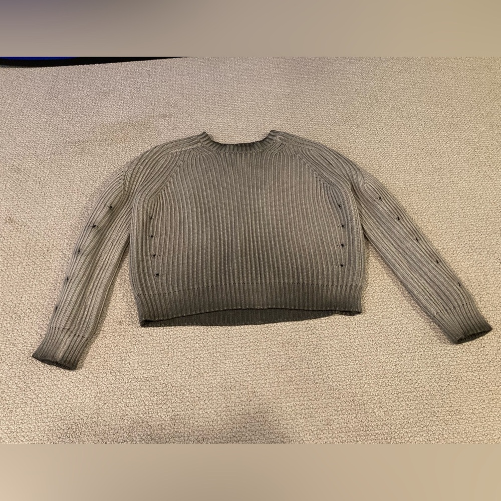Ktwo Studios Fisherman Knit sweater “Charcoal”